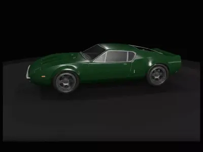 1-87 AMC AMX 2 1969 Print Ready STL 3D print model