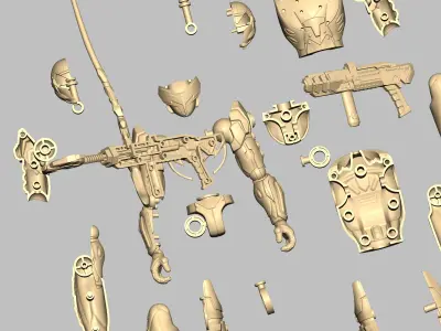 00077   Designed for 3D printing 3D print model purchase