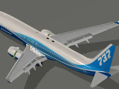  Boeing 737-800 House Livery 