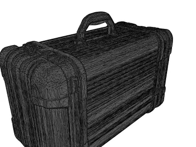 SciFi Futuristic Luminous Briefcase 3D model