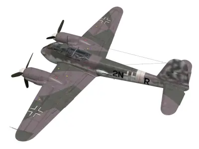 Messerschmitt Me 210 A1 3D model