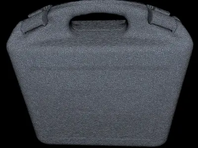 Suitcase High Poly military case - military case 3D model