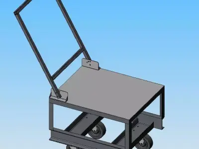 COMPRESSOR CART 3D model