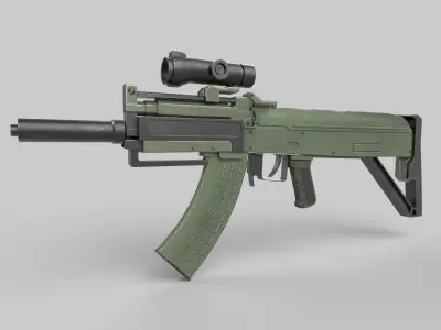 Uzi riffle 3D model