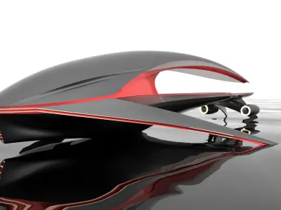 Alfa Squalo Yacht Free 3D model