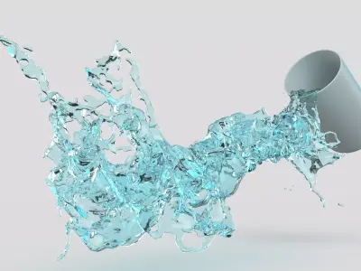 Water 3D model