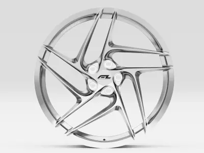 Renzo Forgedlite TD5 Rim 3D model