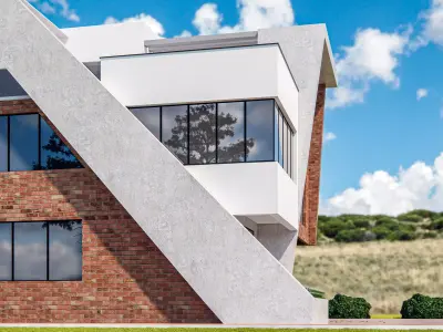 Modern Office Building 3D model purchase
