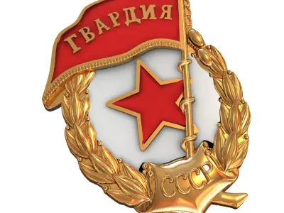 12 sets of Russian medals 3D print model