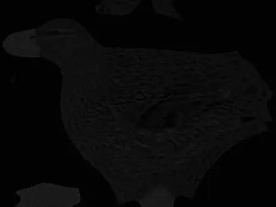 Charming Duck Model 3D model