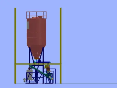 Drum Washing Machine Free 3D model