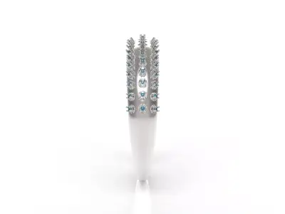 Art Deco Bracelet 29 3D print model