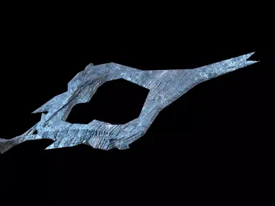 Ice Witch Blade part  3D model
