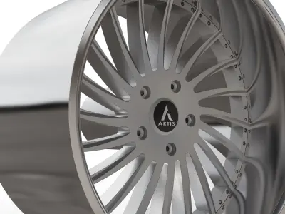 ARTIS INTERNATIONAL WHEEL 3D MODEL 3D model