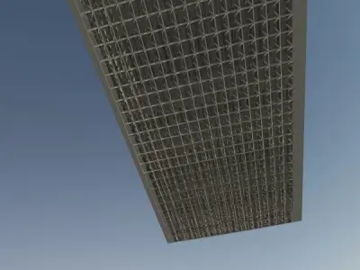 Ceiling Structure - Pipes - Stage 3D model