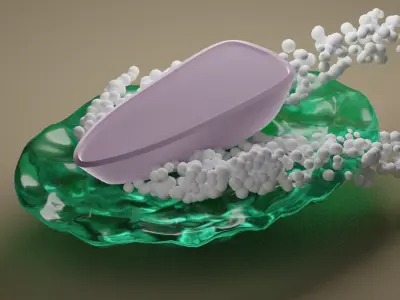 Lowpoly Boat Animation Blender 3D model