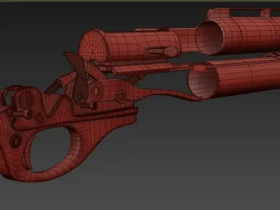 Remington 1100 3D model