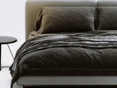 Alivar Echo Bed 3D model purchase