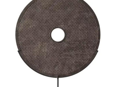 Antique Disc on stand 3D model