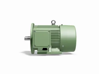 112M B35 Right IEC electric motor - 3D CAD model 3D model