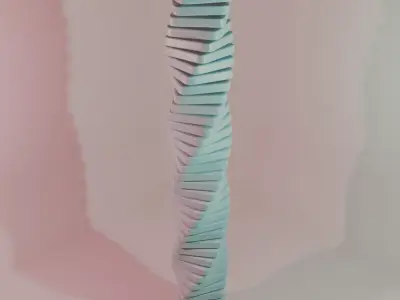 Geometry Twist Node Free 3D model