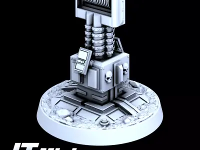 40mm Tactical Objective Marker  3D print model