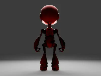 Robot Free 3D model 7