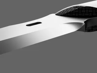 m311 spelter knife 3D model