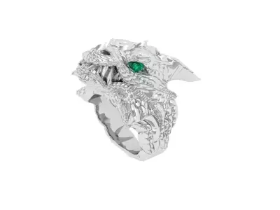 Dragon Ring 3D print model