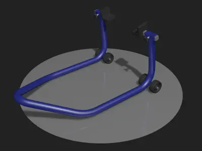 Motorcycle lifts three pieces set 3D model