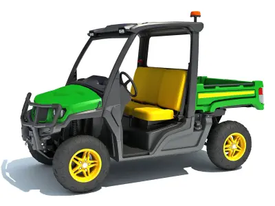 Farm Equipment Collection 3D Model Pack