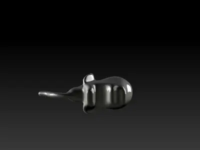 Elephant figure 3D model