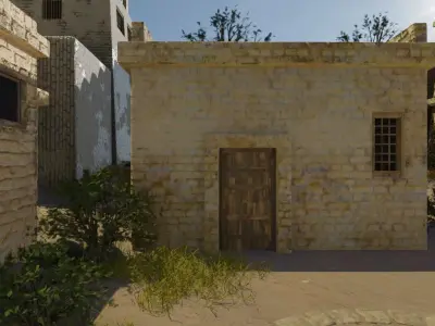 Fortified Village 3D model by khushiarora1339