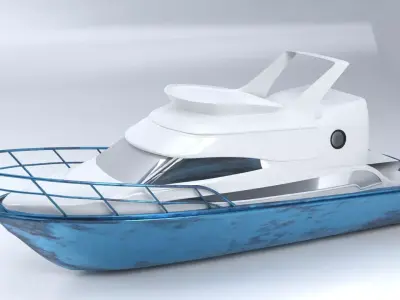 Boat 3D 3D model