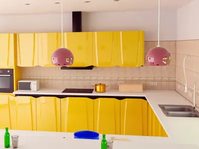 Kitchen The Robin 3D model