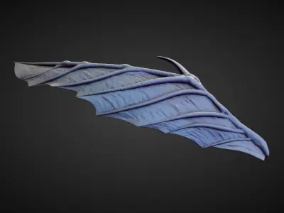 WING39 high poly sculpt 3D model
