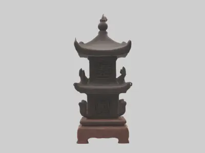Taoist incense holder  3D model