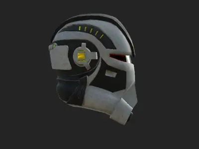Echo Bad Batch Helmet Model 3D model