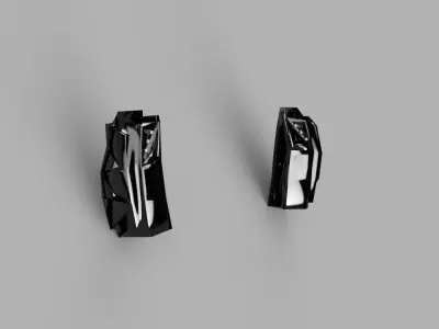 Forearm plate Armour  3D model