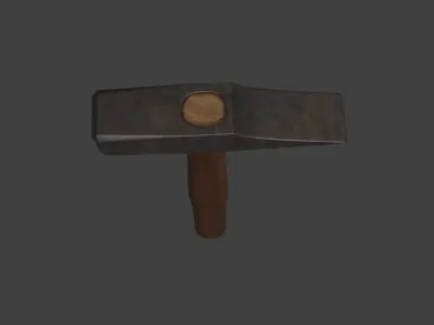 Brick Hammer 3D model