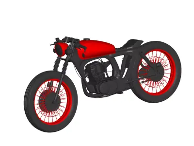 CB Cafe Racers 3D model