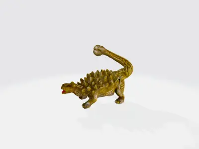 Dinosaur 3d model Low-poly 3D model