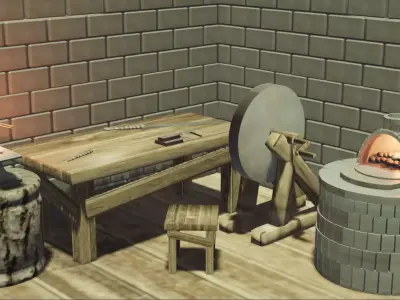 3d model Low-poly 3D model purchase