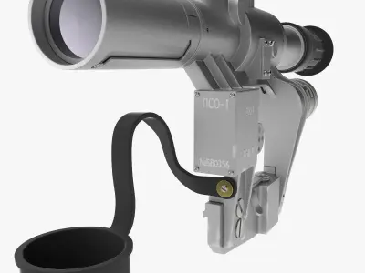 Optical Sight PSO-1 3D model