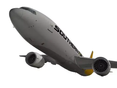 Boeing 777-200F Southern Air 3D model