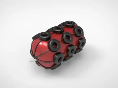 Fender Ship 3D model