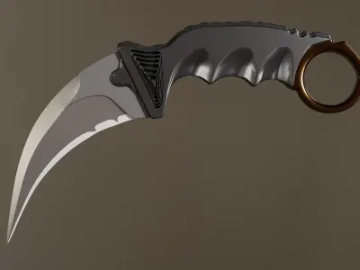 KNIFE NINJA BLADE 3D model