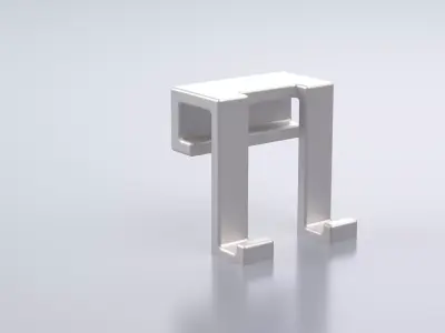 Universal Razor Holder  3D Printable Bathroom Stand Free 3D print model