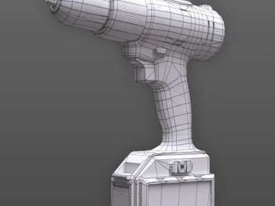 Guild Drill Low-poly 3D model