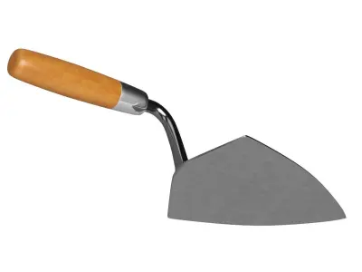 Trowels Masonry Set 3D Model 3D model